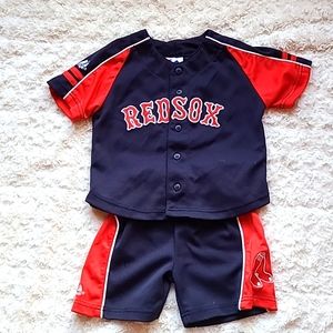 Red sox jersey and shorts, 2T
